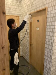 タイヤホイールカンパニートイレ、抗菌コーティング