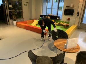 タイヤホイールカンパニー商談スペース、抗菌コーティング